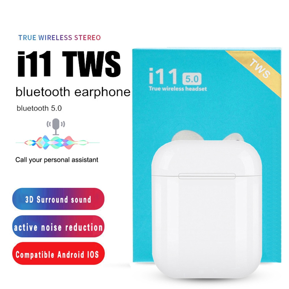 Tai Nghe Bluetooth Không Dây I11 Tws Mini 5.0 Cho Huawei Xiaomi Và Phụ Kiện