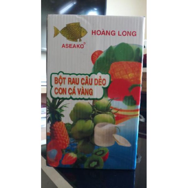 1 hộp 12 gói rau câu dẻo con cá vàng - Healthy