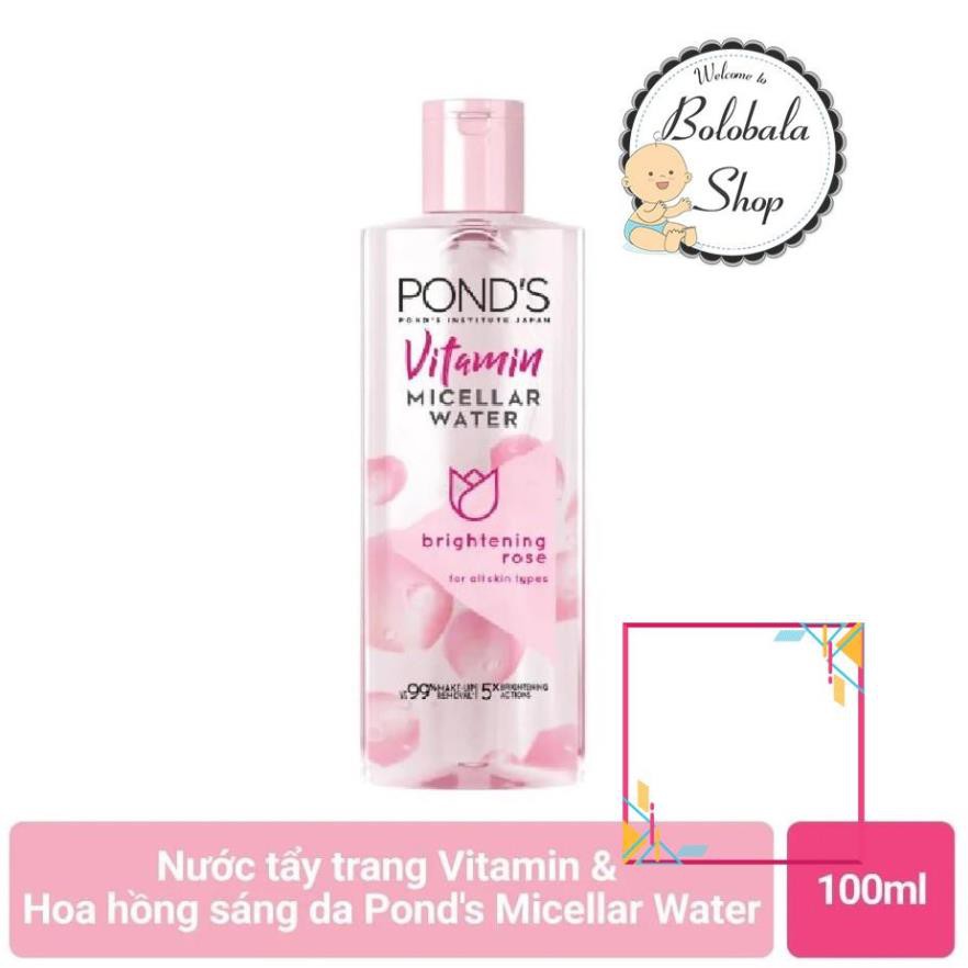 Nước tẩy trang làm sáng da Pond's White Beauty Micellar Water 100ml - hàng tặng