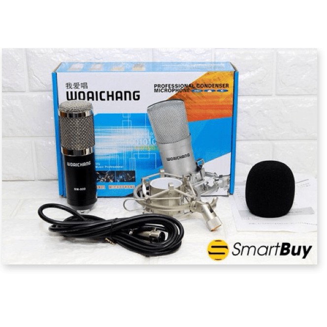 Micro karaoke thu âm BM900 hát cực hay giá tốt nhất