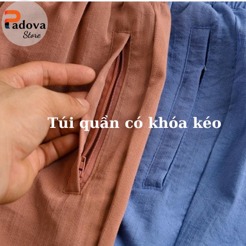 Bộ quần áo sơ mi đũi nam có cổ vải cao cấp, thoáng mát mẫu mới năm 2021 PADOVA – PV05
