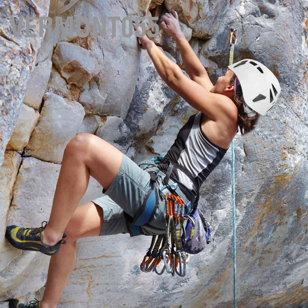 Hàng Hot Thể thao ngoài trời An toàn thể thao bảo vệ đầu Mũ bảo hiểm có bánh răng để leo núi Trượt băng Trượt băng Hàng giao ngayVermont055