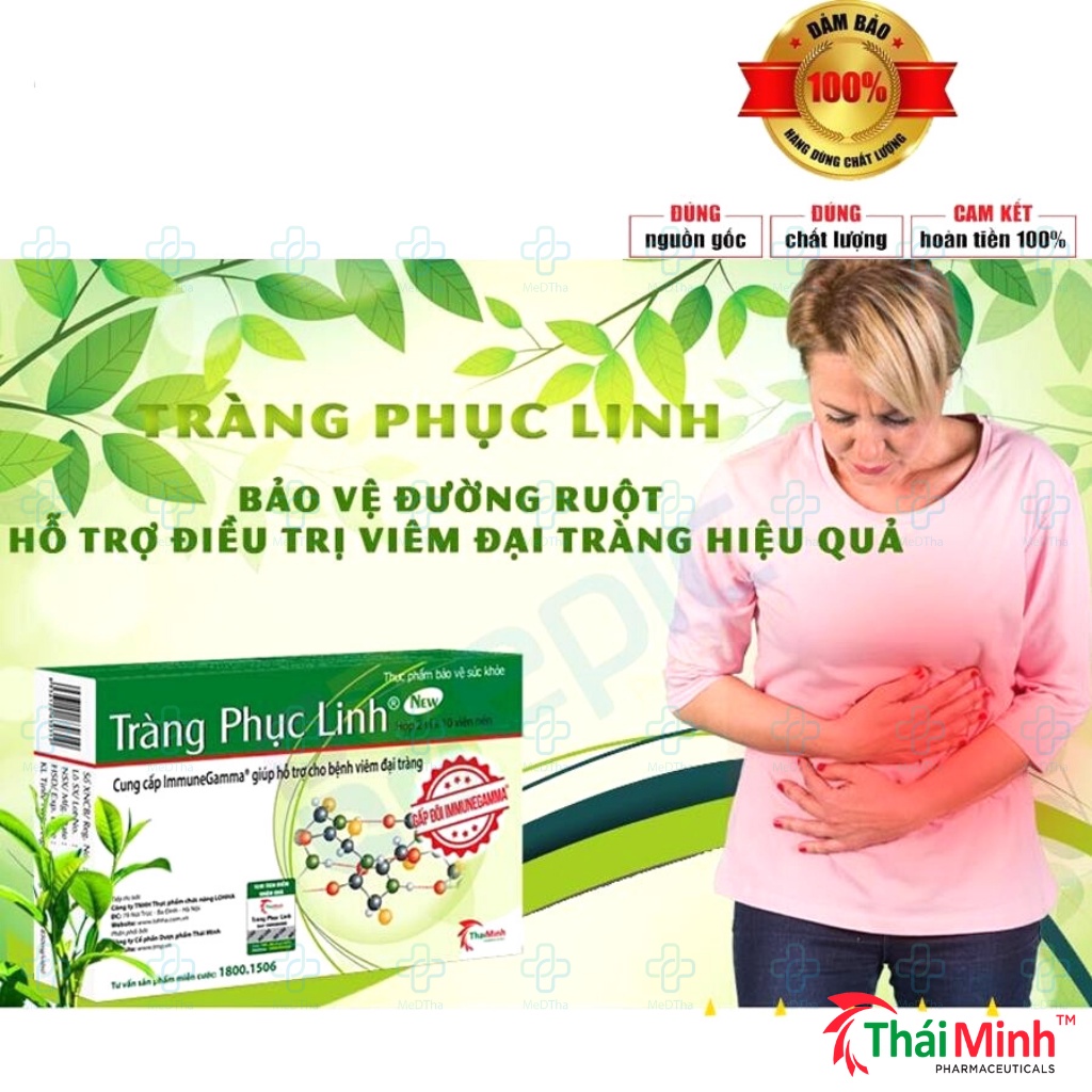 Tràng Phục Linh - Hỗ trợ cho người bị viêm đại tràng [Chính hãng]