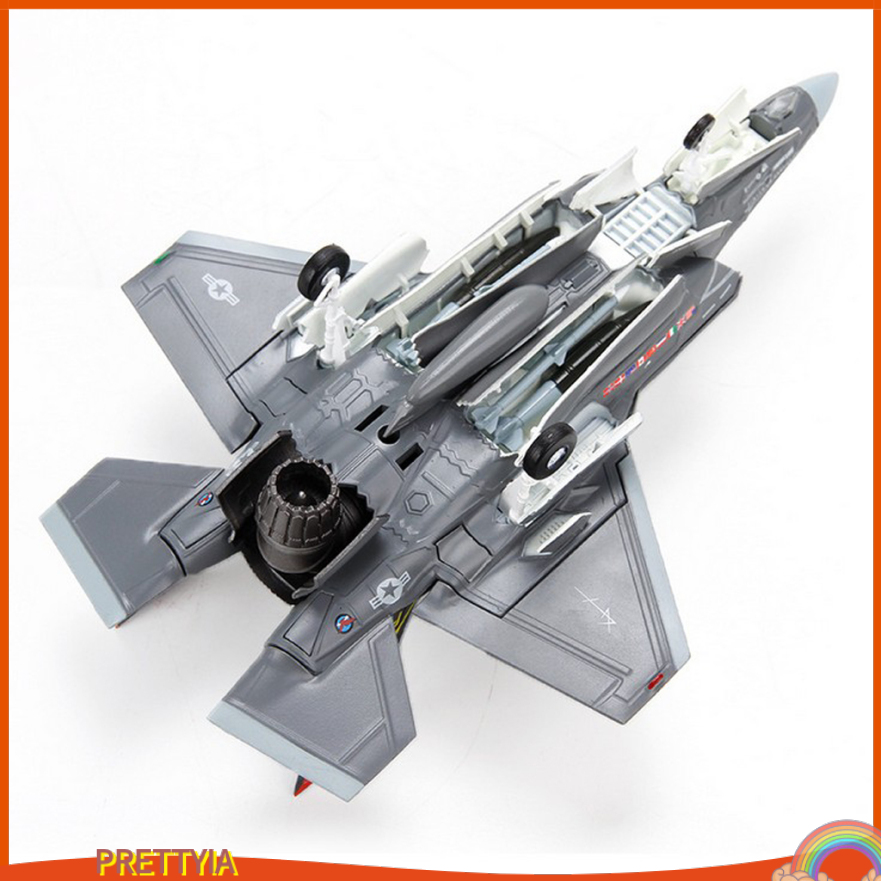 AIRCRAFT MODEL Đồ trang trí Máy Bay Chiến Đấu Diecast F-35B Tỉ Lệ 1: 72