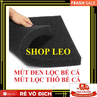  Mút đen lọc bể cá 50*50*4cm - Mút lọc bể cá - lọc thô bể cá cảnh