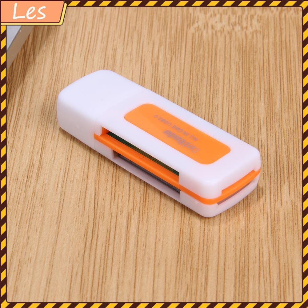 Đầu Đọc Thẻ Nhớ Sd / Mmc Tf Ms M2 Với 4 Khe Cắm Usb 2.0