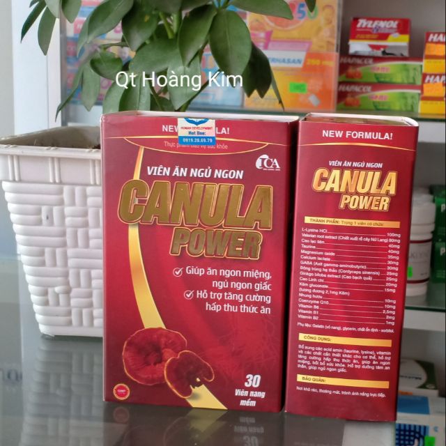 Viên ăn ngủ ngon Canula Power