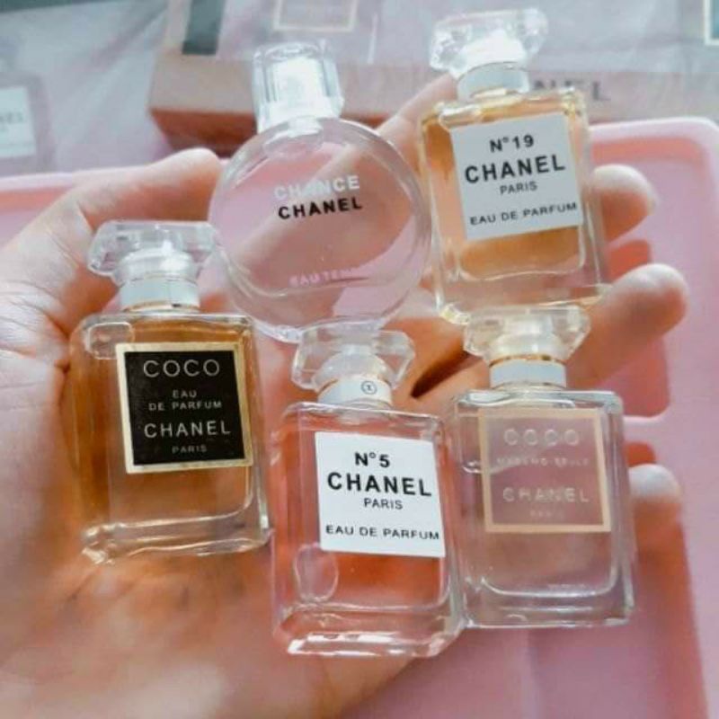 Set nước hoa 5 màu Chanel | Thế Giới Skin Care