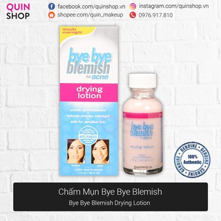 Lotion Làm Xẹp Mụn Sưng Cấp Tốc Bye Bye Blemish Drying Lotion