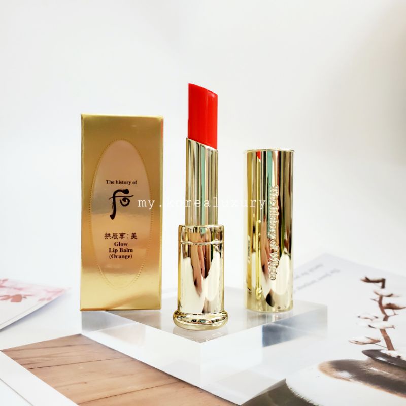 Son dưỡng môi có màu Whoo Mi Glow Lip Balm 3.3g