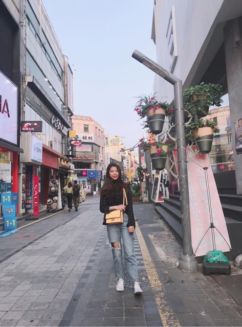 [ order] quần baggy ulzzang rách 1 phía dáng xuông | BigBuy360 - bigbuy360.vn