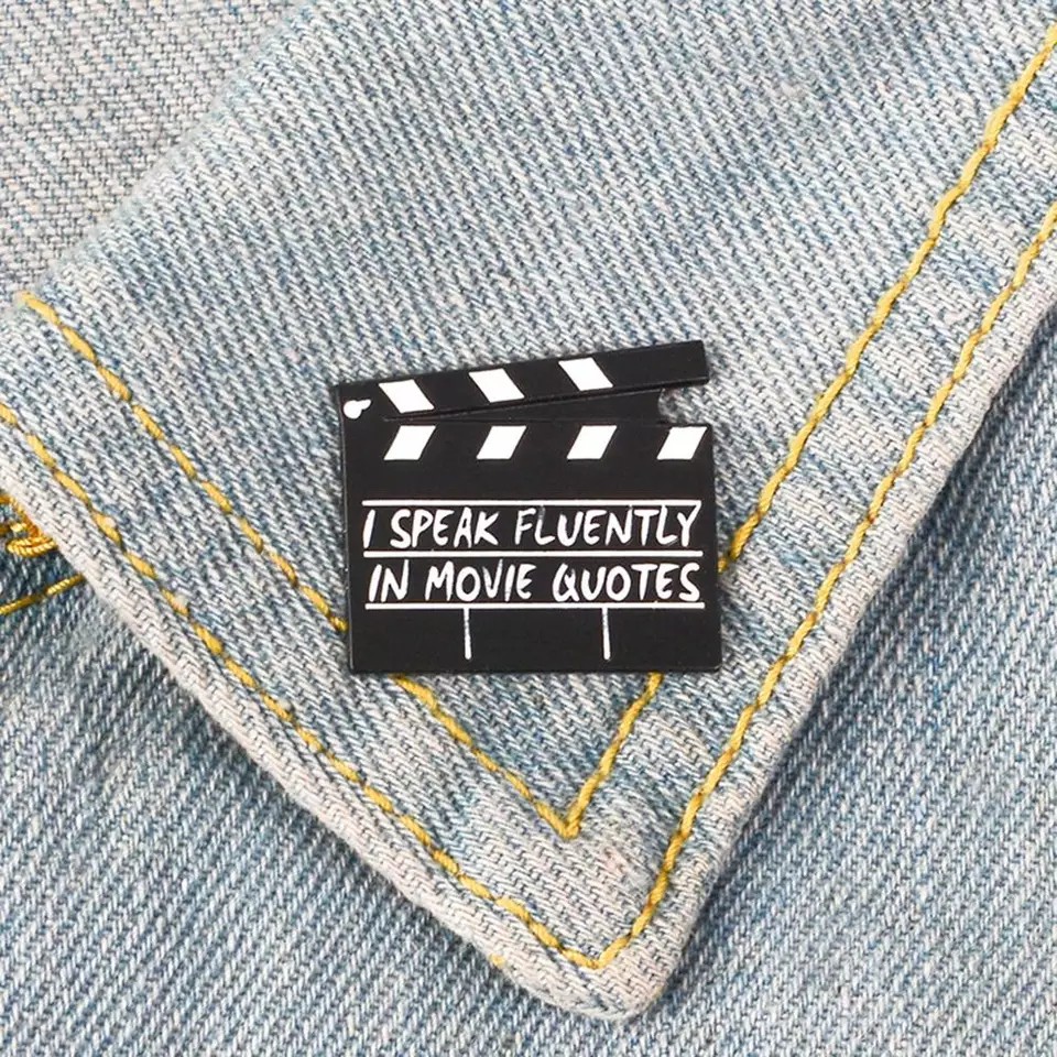 Pin cài áo bảng đạo diễn clapboard - GC032