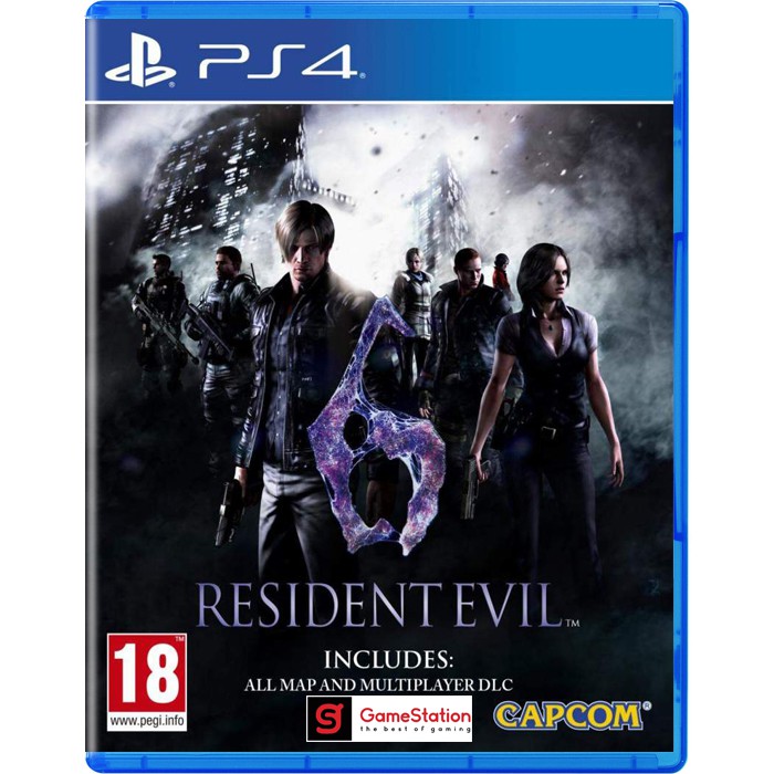 Đĩa Game PS4: Resident Evil 6 - hệ EU