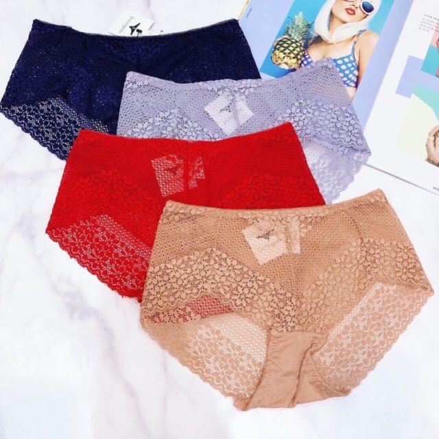 0343)combo 10 quần Quần lót nữ gợi cảm sexy chất liệu ren cao cấp Candy