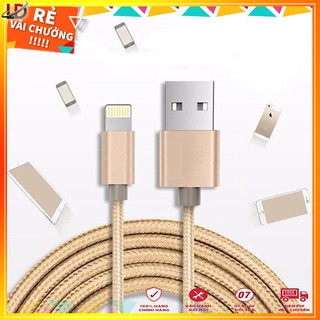 Dây sạc điện thoại dài 3m chân Lightning Iphone, Micro USB Android - Phukienleduy