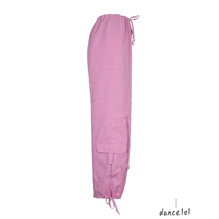 Quần Ống Rộng Dây Rút Khiêu Vũ1O1-Y2K