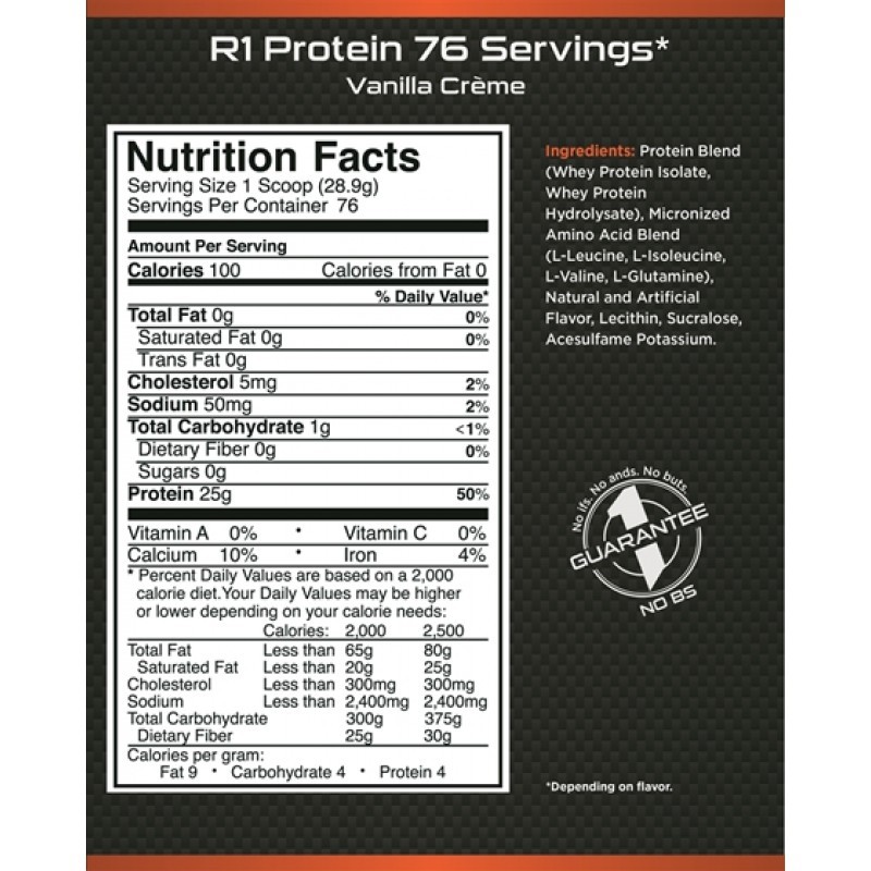 Rule1 Protein 5lb - Sữa tăng cơ chính hãng (kèm quà tặng)