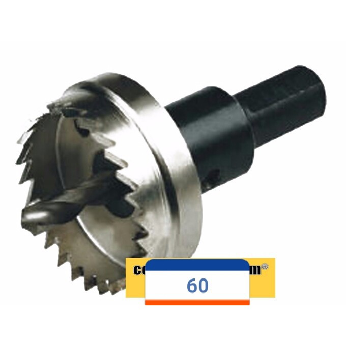 Mũi khoét lỗ sắt phi 55mm ,60mm
