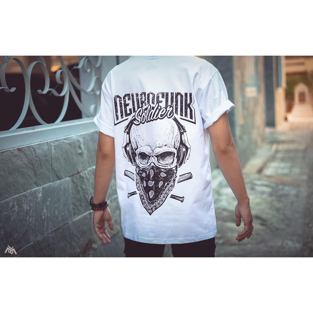 Áo Thun Form Rộng MYO Vải Cotton In Hình Soldier