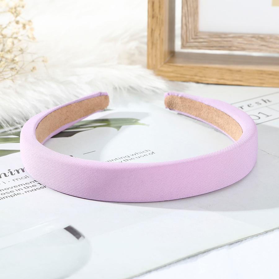 Băng đô xốp màu trơn thời trang Hàn Quốc cho nữ