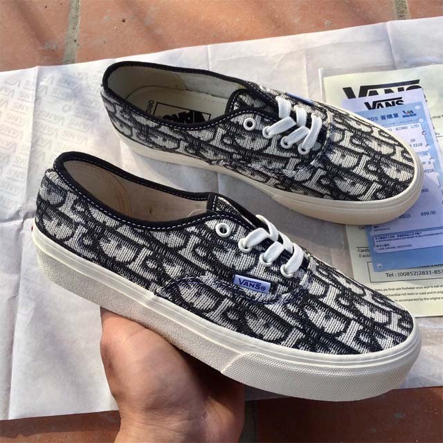 [HOT/HOT] GIÀY VANS DIOR DÂY BUỘC NAM & NỮ CHUẨN ĐẸP