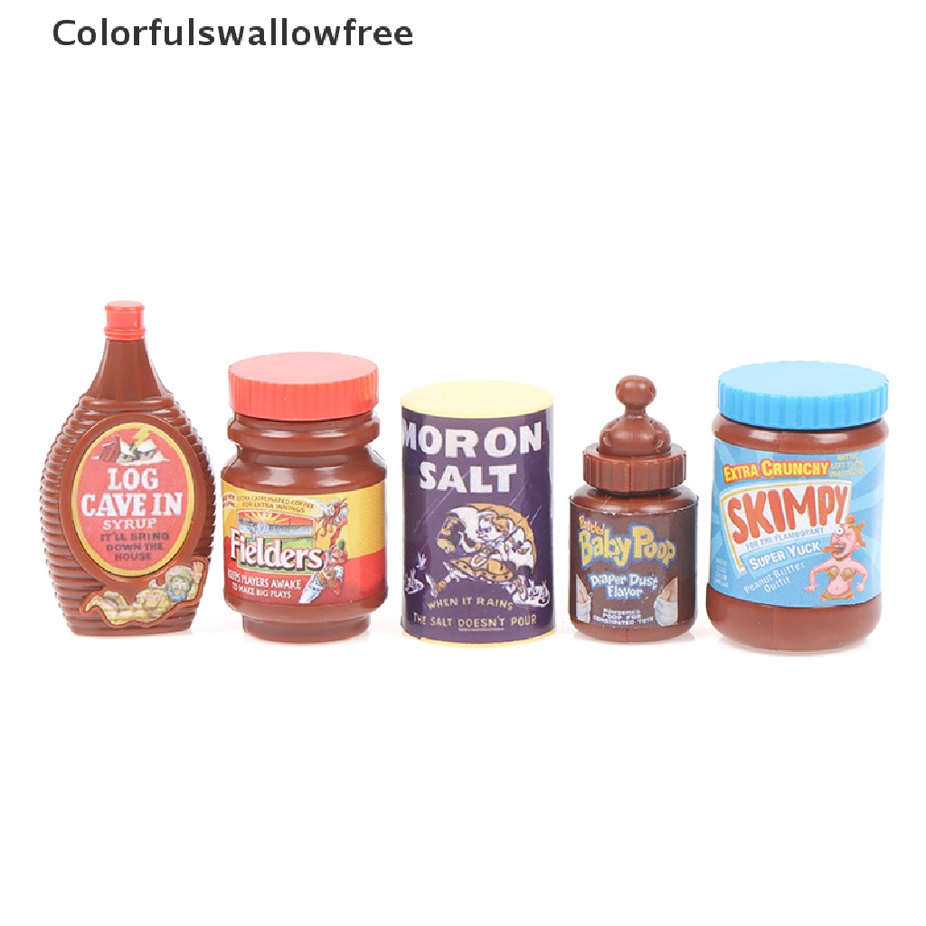 Colorfulswallowfree Dollhouse Miniature food 1/6 Supermarket Miniature Pretend Play Toy Accessories BELLE