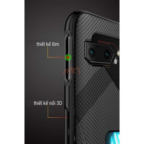 Ốp lưng cao su mềm Asus Rog Phone 2 hiệu Usams