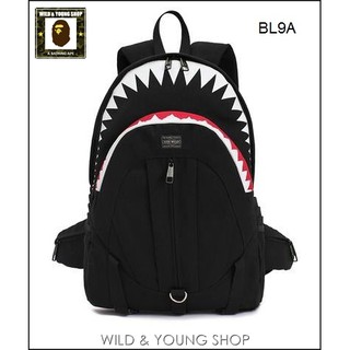 ⚡️HOT SALE ⚡️ Balo Shark Hàm Cá Mập Canvas dày Loại Xịn Size to 50 x 33 cm (BL9)