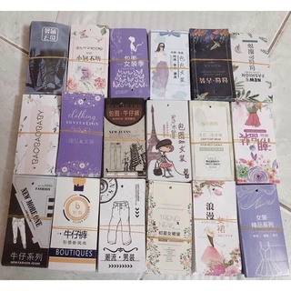 Xả Kho Tem Nhãn Mác Giấy 500 Chiếc Treo Lên Quần Áo SHOP Thời Trang