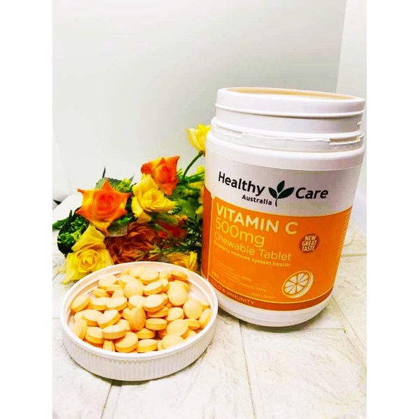 Viên uống Vitamin C Healthycare 500 viên