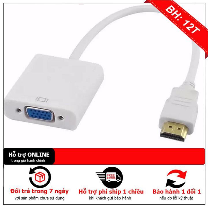 Bộ chuyển HDMI sang VGA Adapter xuất-ra cả âm thanh Audio