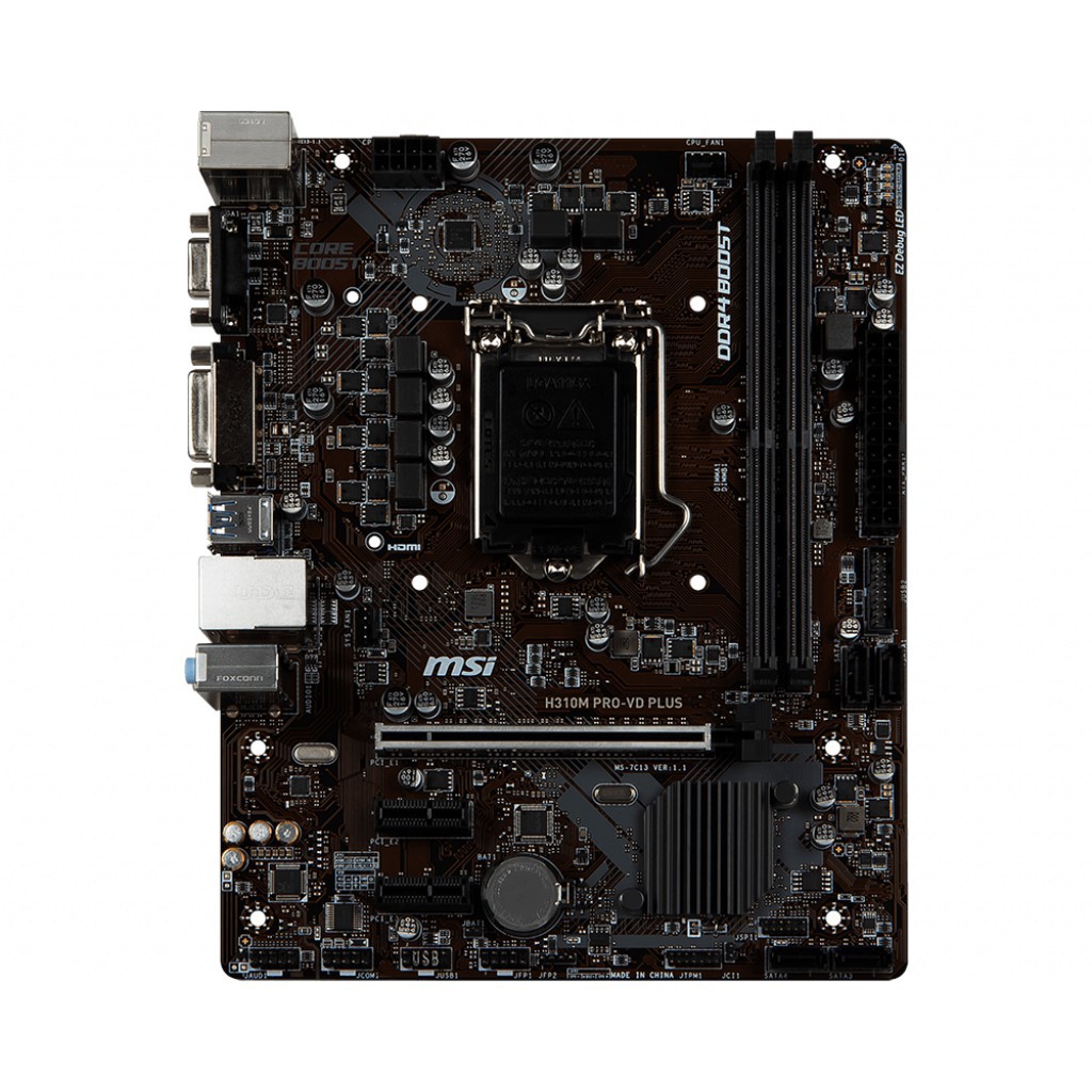 Mainboard MSI H310M PRO VH PLUS DÙNG CHO MÁY TÍNH BÀN