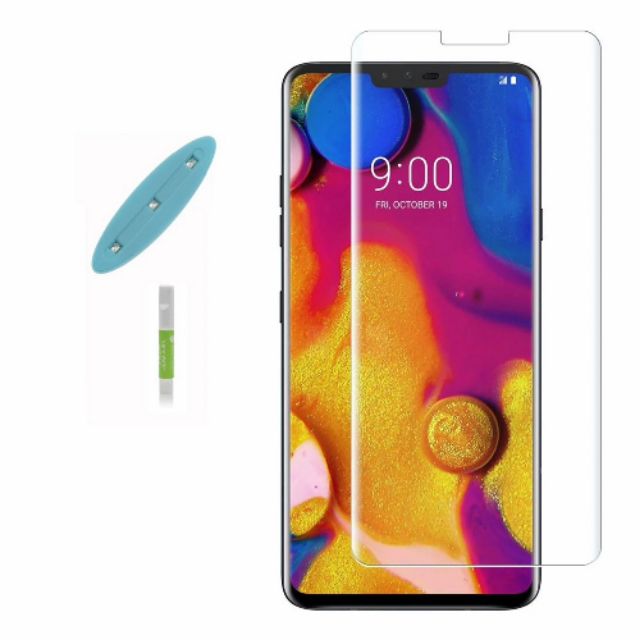 Kính cường lực Full keo UV cho LG G8 Full màn hình trong suốt