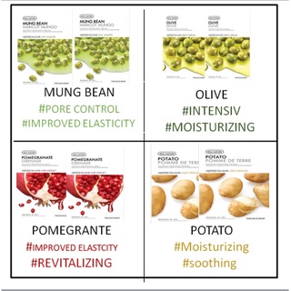 [THE Face SHOP] Mặt Nạ Thiên Nhiên Thật (5P / 10P)