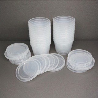 Cốc nhựa đựng caramen, flan, sữa chua, rau câu