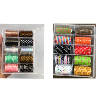 Foil thương hiệu 10 mẫu trang trí móng