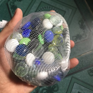 Túi sỏi thuỷ tinh nhiều màu - gói 500gram