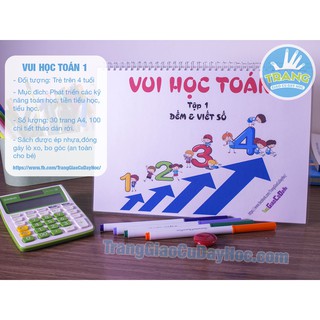 Vui Học Toán - Tập 1 (Đếm và Viết số) - TrangGiaoCuDayHoc