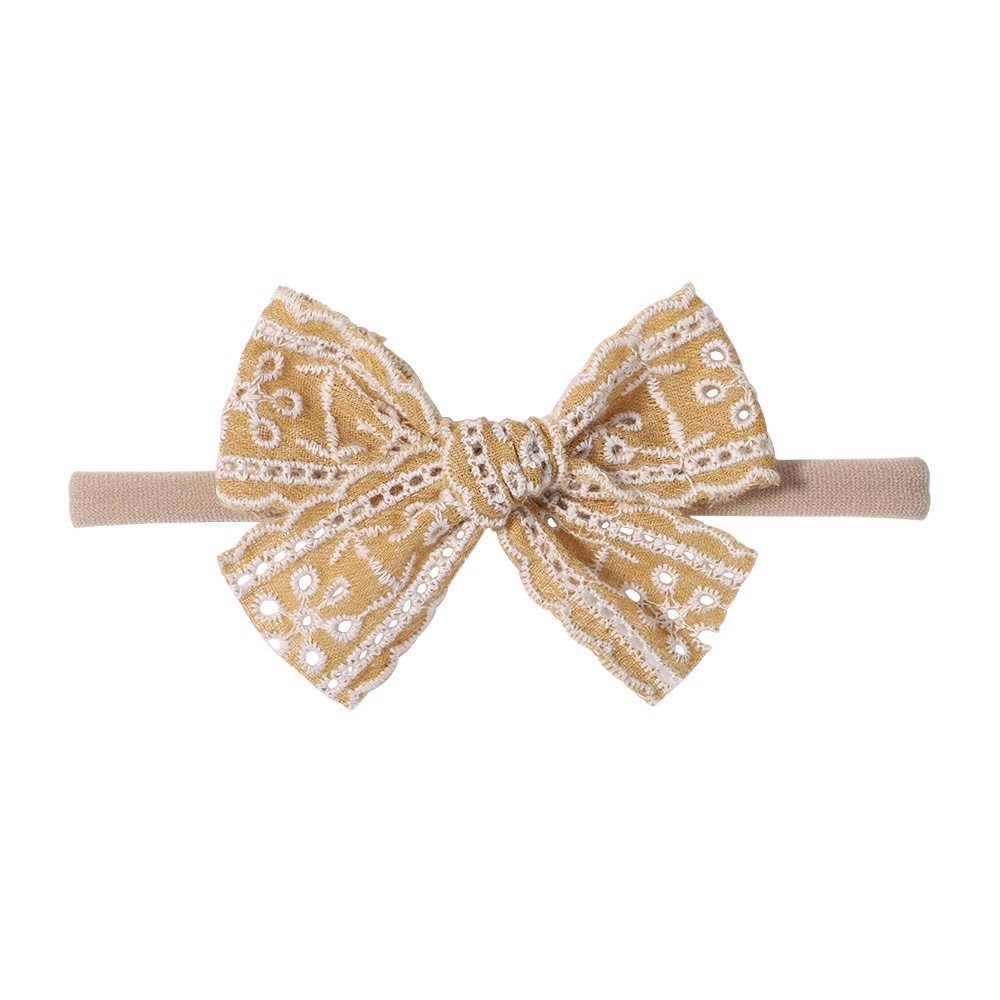 Dây thun cột tóc KIDSBOWS gắn nơ đáng yêu cho bé gái