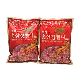 Combo 2 gói kẹo hồng sâm hàn quốc kgs 300g- pp sâm yến 3a
