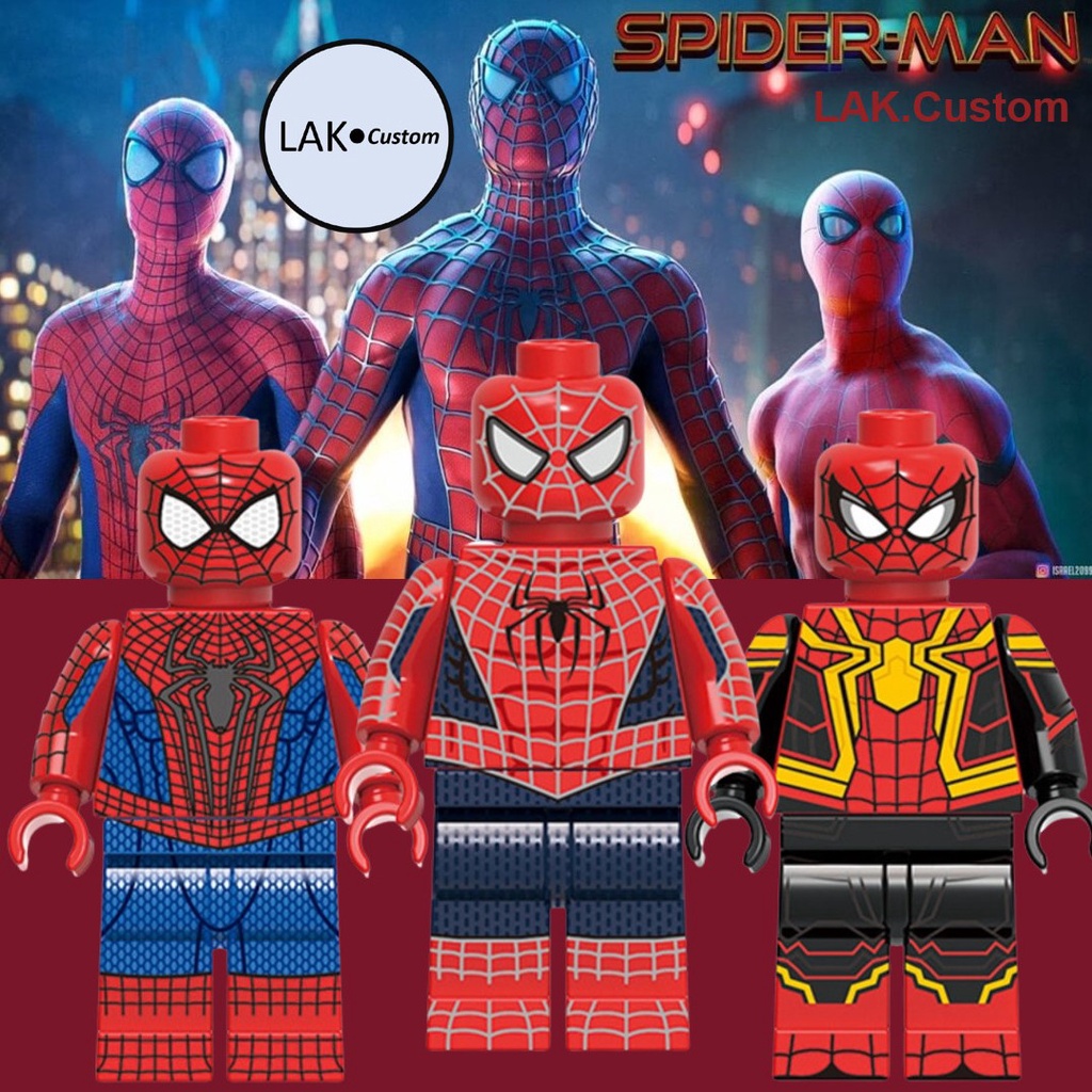MINIFIGURES NGƯỜI NHỆN KHÔNG CÒN NHÀ - NO WAY HOME, DOCTOR OCTOPUS, KRAVEN THE HUNTER, GREEN GOBLIN