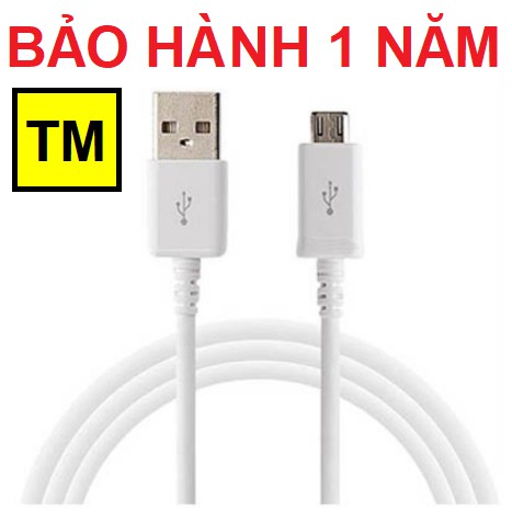 [Chính hãng] Dây sạc điện thoại Samsung dài 1m/1.2m/1.5m (Bảo hành 12 tháng)