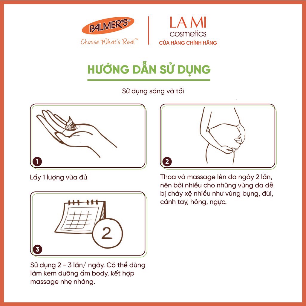 Lotion Palmer's Ngăn Ngừa Và Làm Giảm Rạn Da Khi Mang Thai 250ml