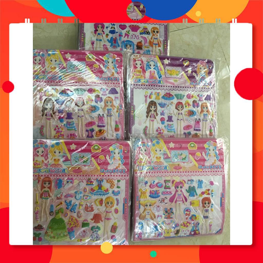 Sticker hình dán công chúa loại đẹp