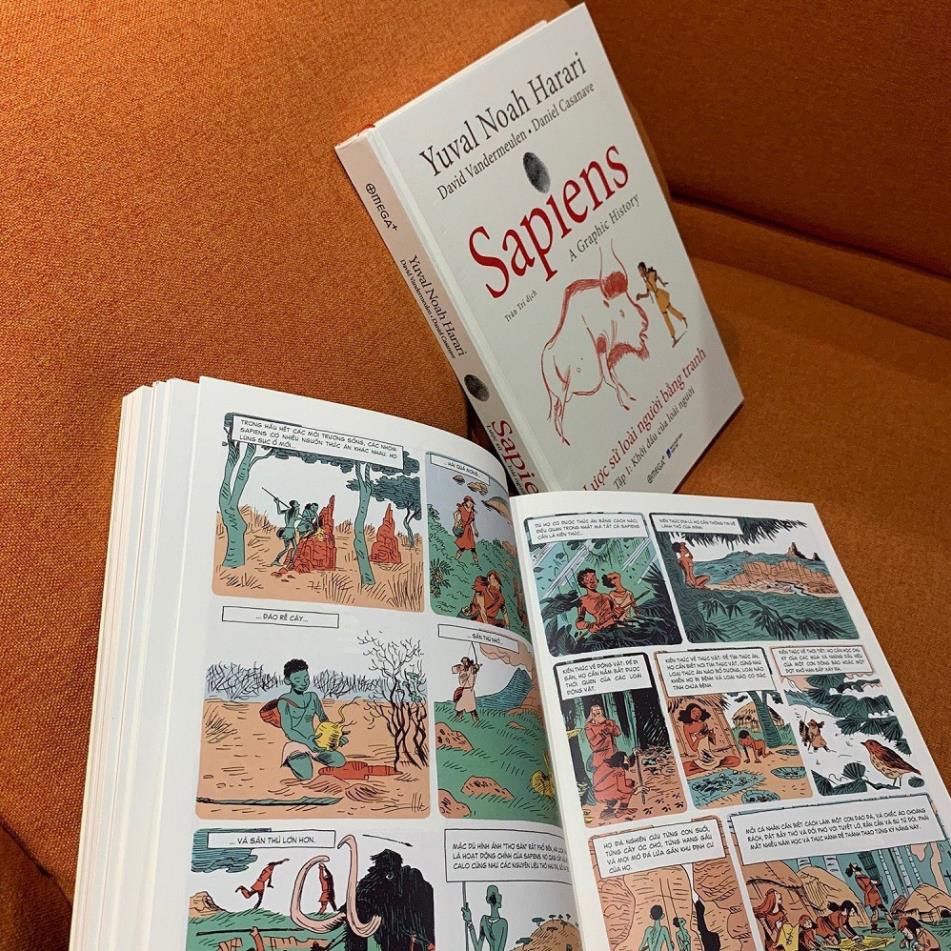 Sách Alphabooks - Sapiens - Lược Sử Loài Người Bằng Tranh - Tập 1: Khởi Đầu Của Loài Người