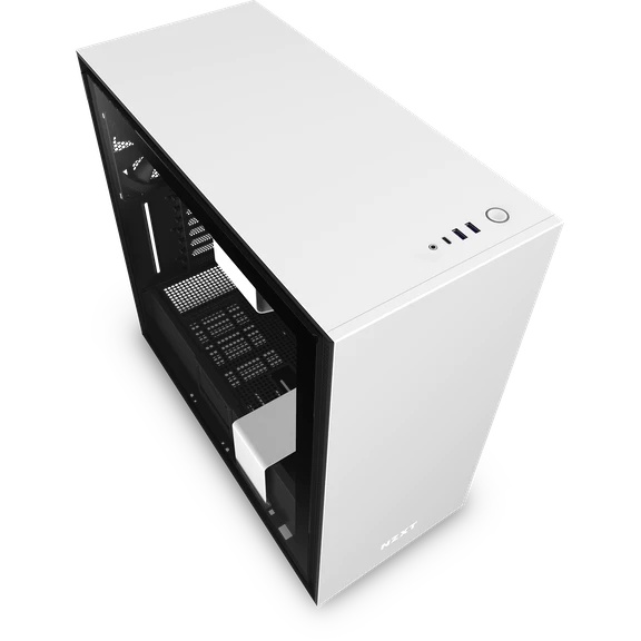 Vỏ Case NZXT H710 MATTE (Mid Tower/Màu Trắng, Đen, Đỏ)