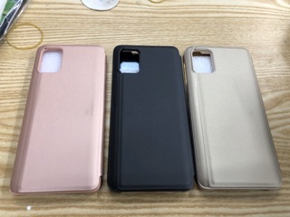 Bao da Samsung A71 kiểu gương thời trang