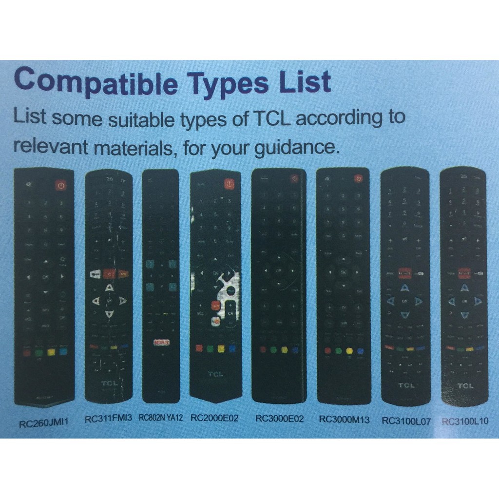 REMOTE ĐIỀU KHIỂN TIVI TCL SMART RM-L1508 CHO TẤT CẢ CÁC DÒNG TIVI TCL