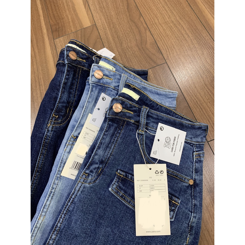 Chân váy jean nữ ngắn lưng cao có lót quần trong, váy bò nữ mini cạp cao ôm body NPCV008