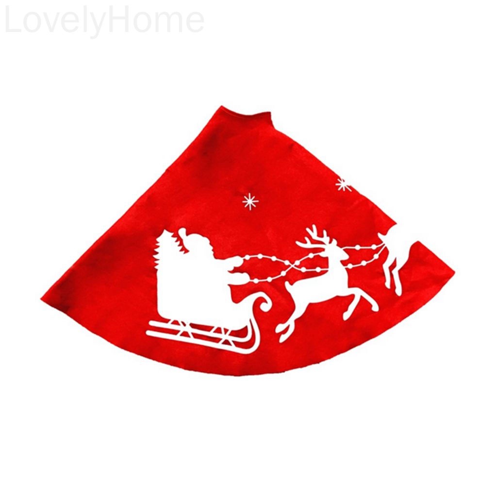 Chân váy trang trí cây thông Noel 100cm họa tiết Giáng sinh
